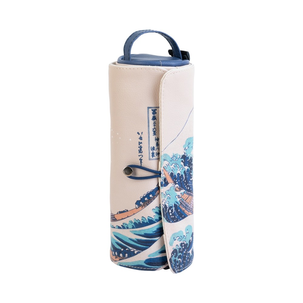 Grupo Erik Hokusai - The Great Wave Of Kanagawa Hokusai Roll Up Case Trousse - Multicolore